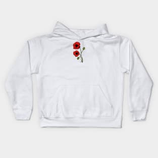 Poppies Kids Hoodie